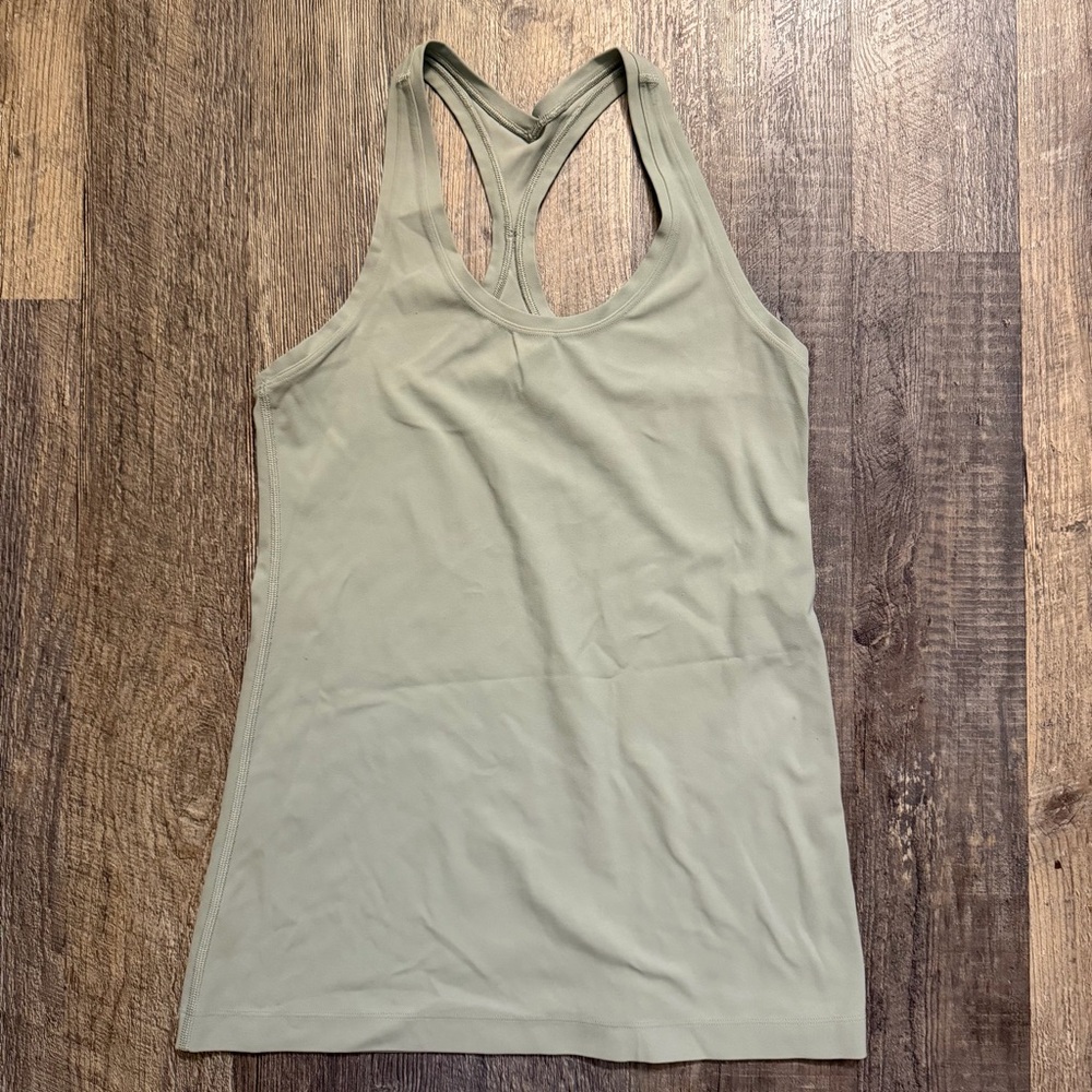 lululemon athletica Light Sage Green Racerback Tank